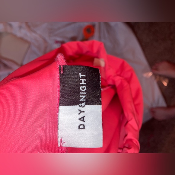 Bundle! Fifth Sun “More Love” Swimsuit Cover Tank Top & Fluorescent Shorts Lg - Picture 9 of 13